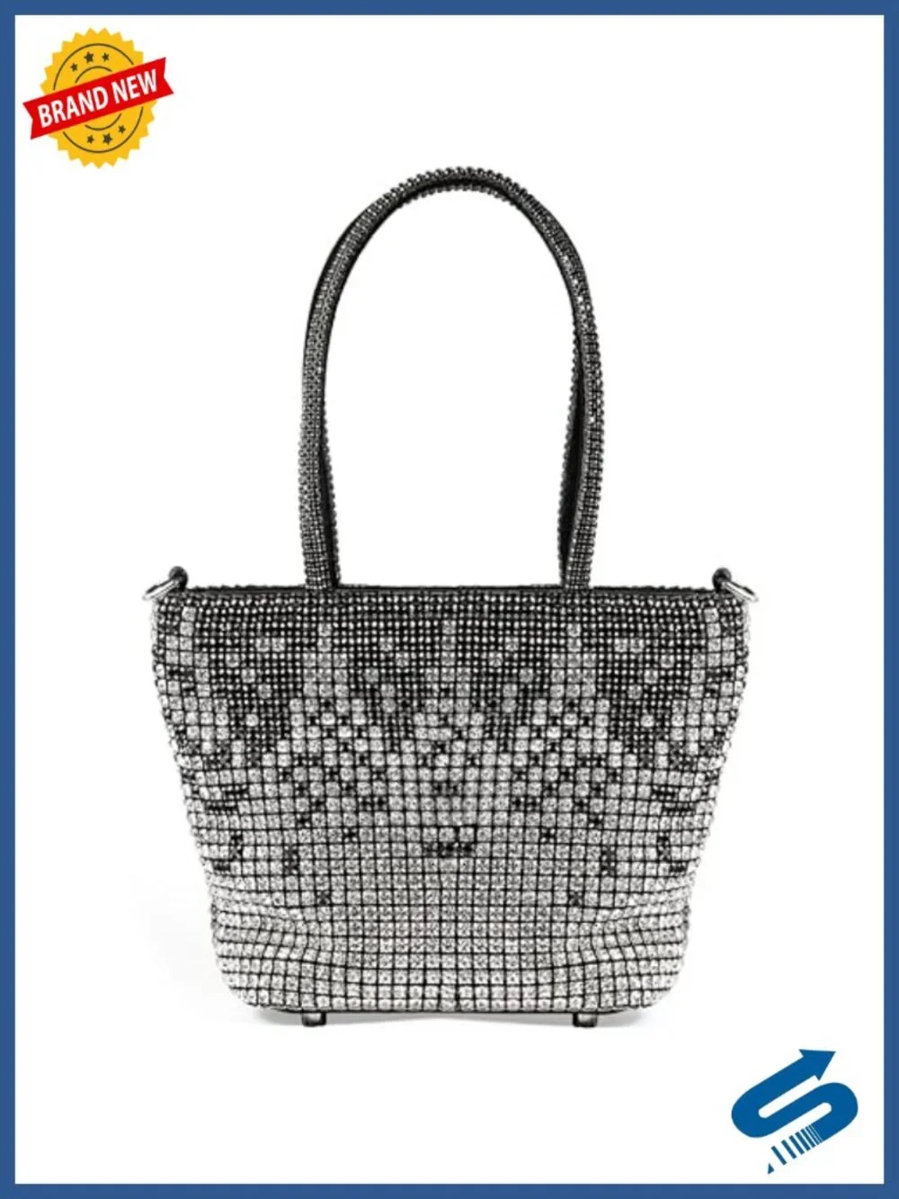 Crystal Rhinestone Evening Bag Handbag Crossbody Clutch Tote Wedding Party